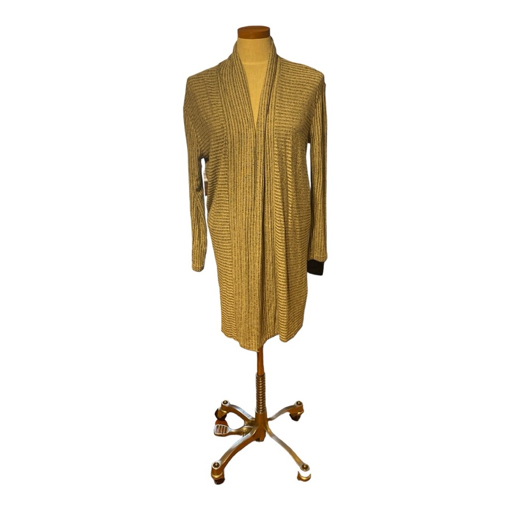 Banana Republic Womens Sm Ribbed Knit Longsleeve Open Front Sweater Cardigan